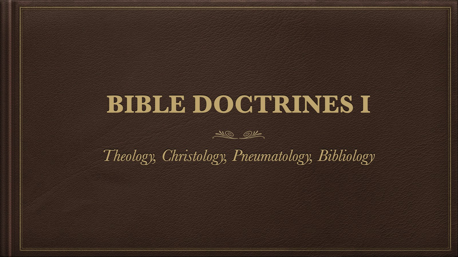 Protected: Bible Doctrines I